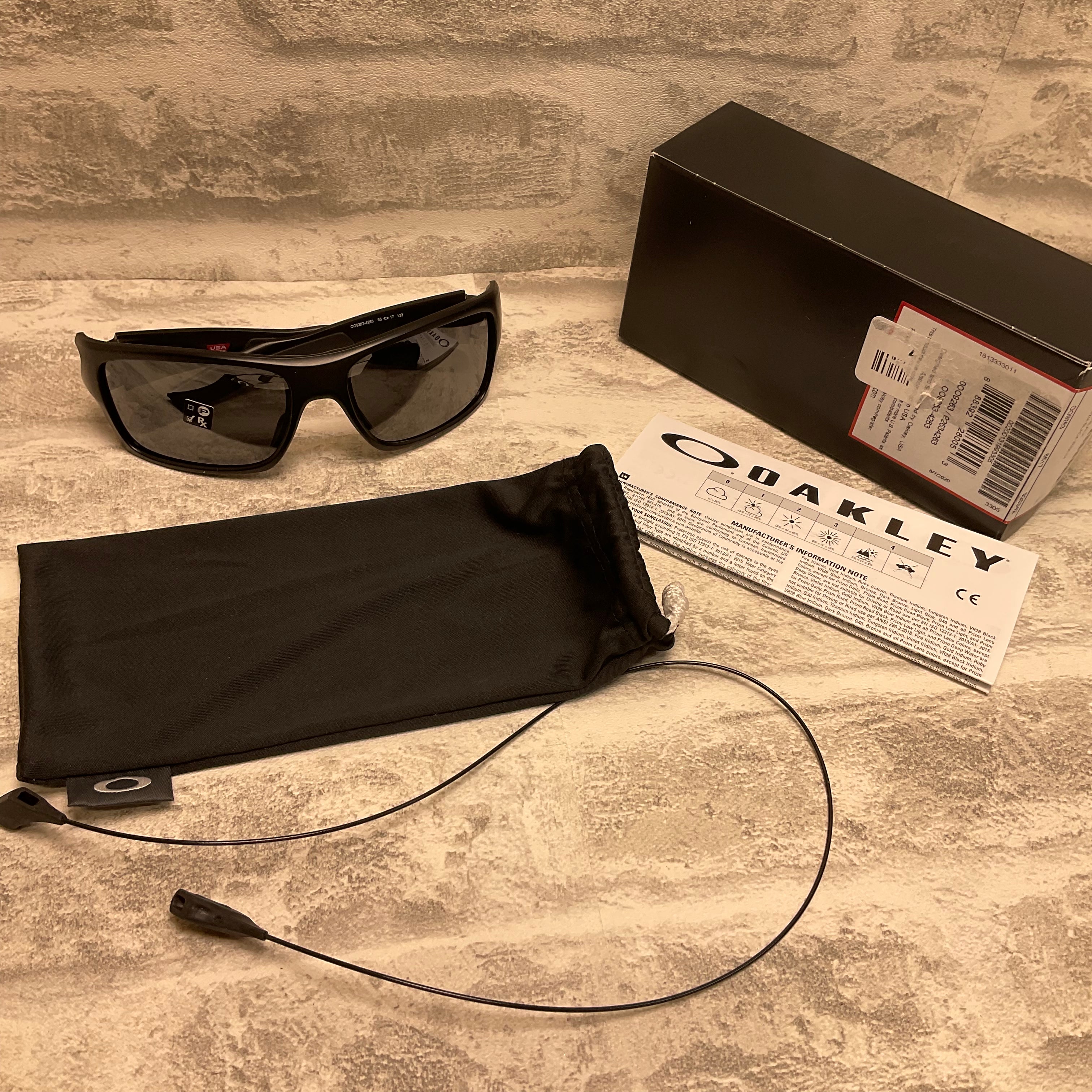 Oakley Men's Oo9263 Turbine Rectangular Sunglasses (7531620040942)